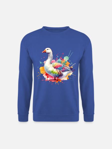 Gans Geschenk - Unisex Pullover - Royalblau