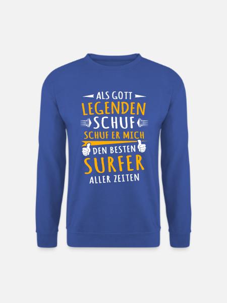 Surfer - Unisex Pullover - Royalblau