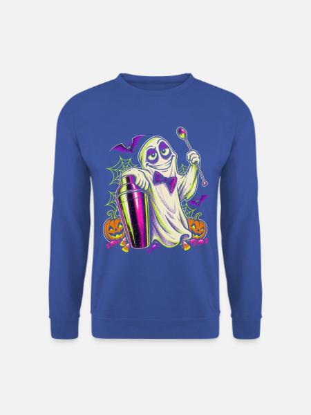 Halloween Geist Barkeeper für Nachtschicht Barteam - Unisex Pullover - Royalblau