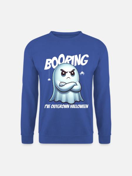 Booring Halloween Geist - Unisex Pullover - Royalblau