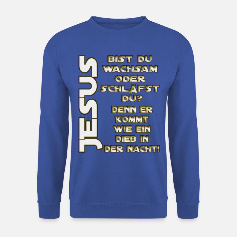 Jesus kommt - Unisex Pullover - Royalblau