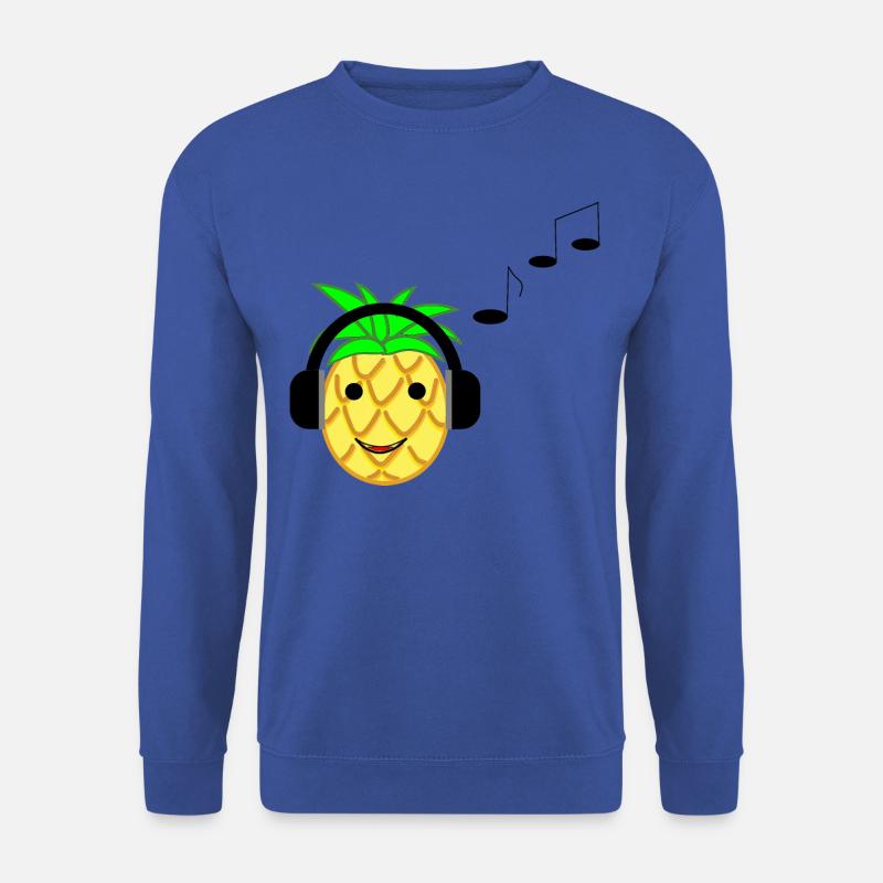 Ananas - Unisex Pullover - Royalblau