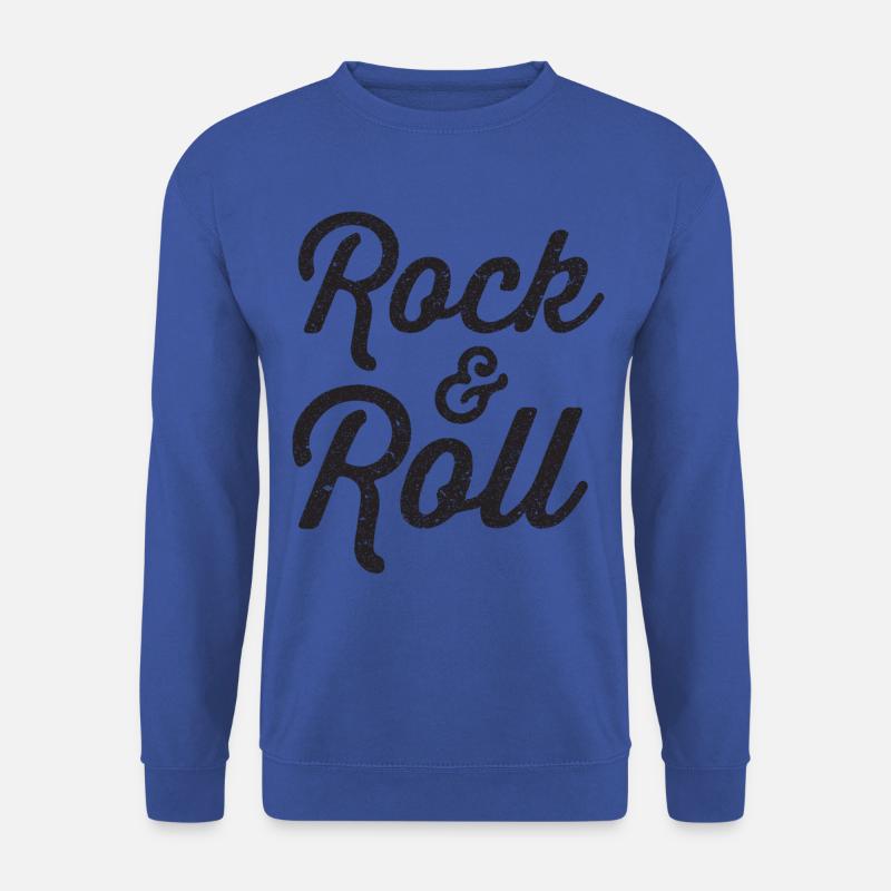 Rock n Roll - Unisex Pullover - Royalblau