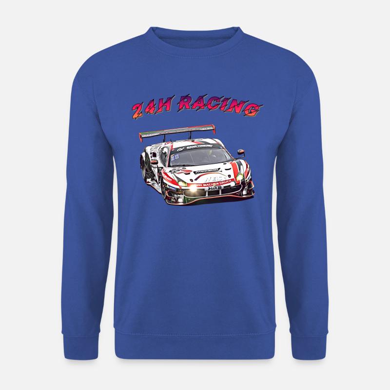 24h Racing - Unisex Pullover - Royalblau