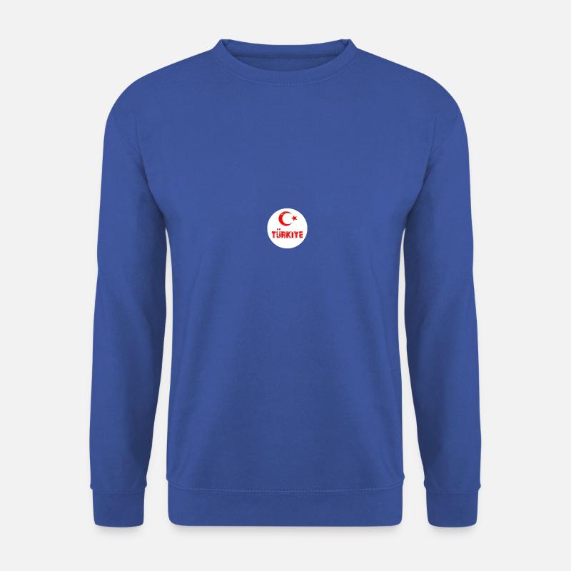 Türkiye symbole drapeau drapeau de dinde - Sweat-shirt Unisexe - bleu royal