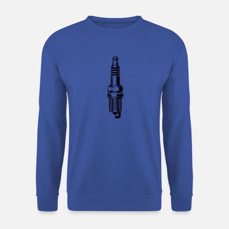 spark plug - Unisex Pullover - Royalblau