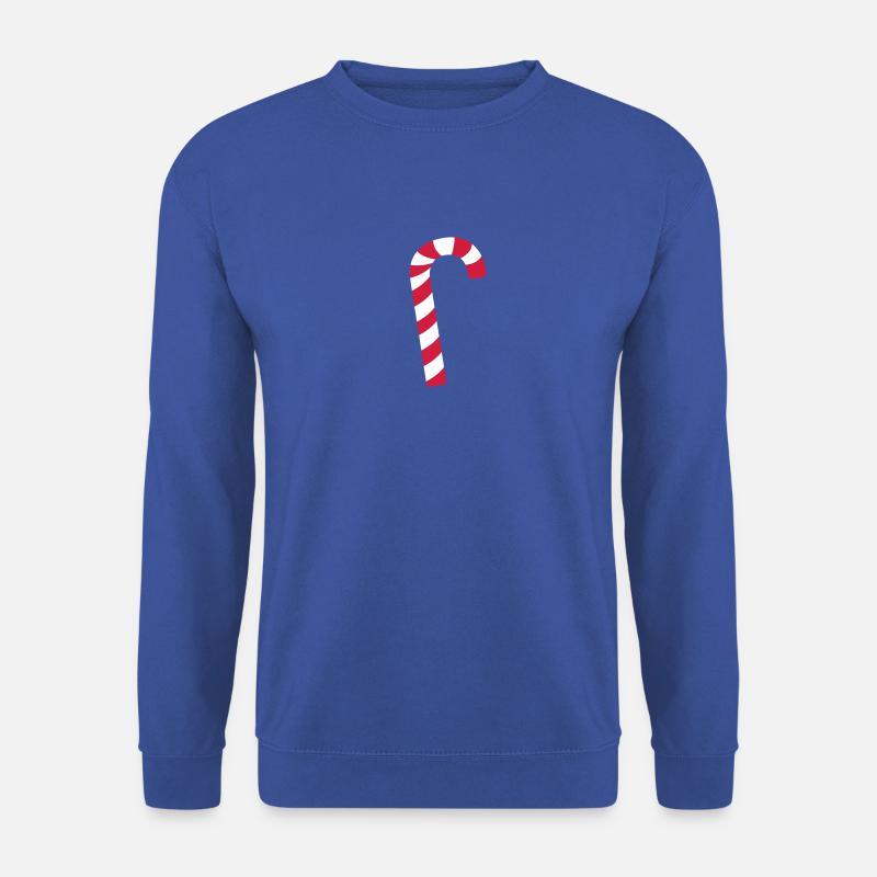 Candy Cane - Unisex Sweatshirt - royal blue