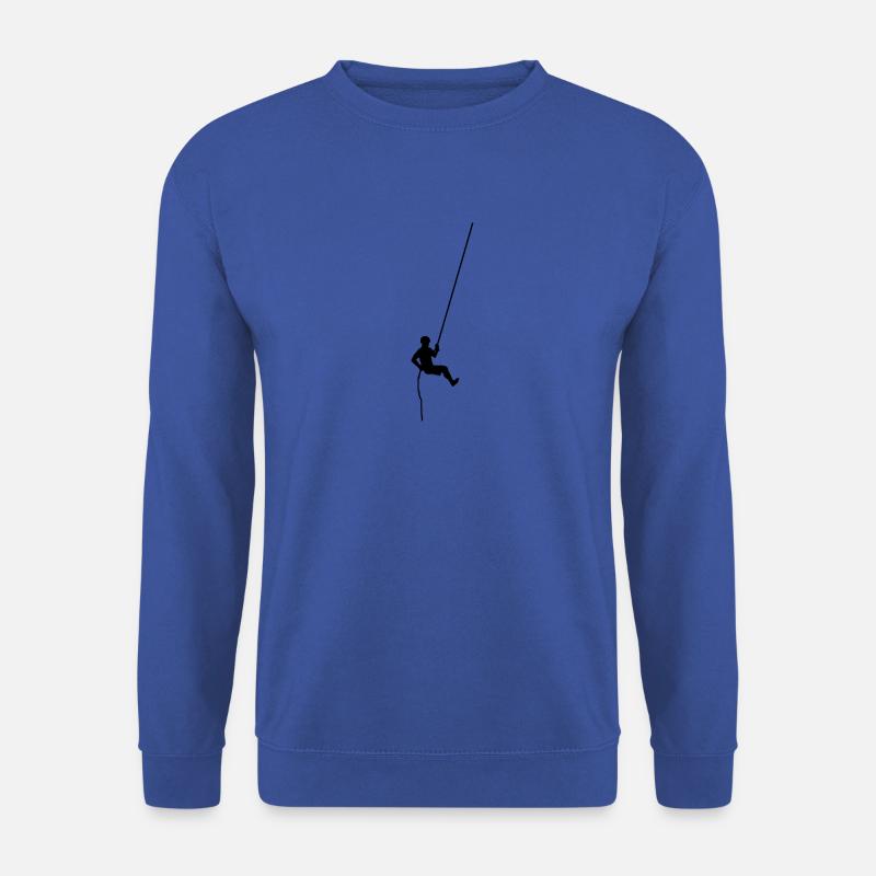 Abseilen - Unisex Pullover - Royalblau