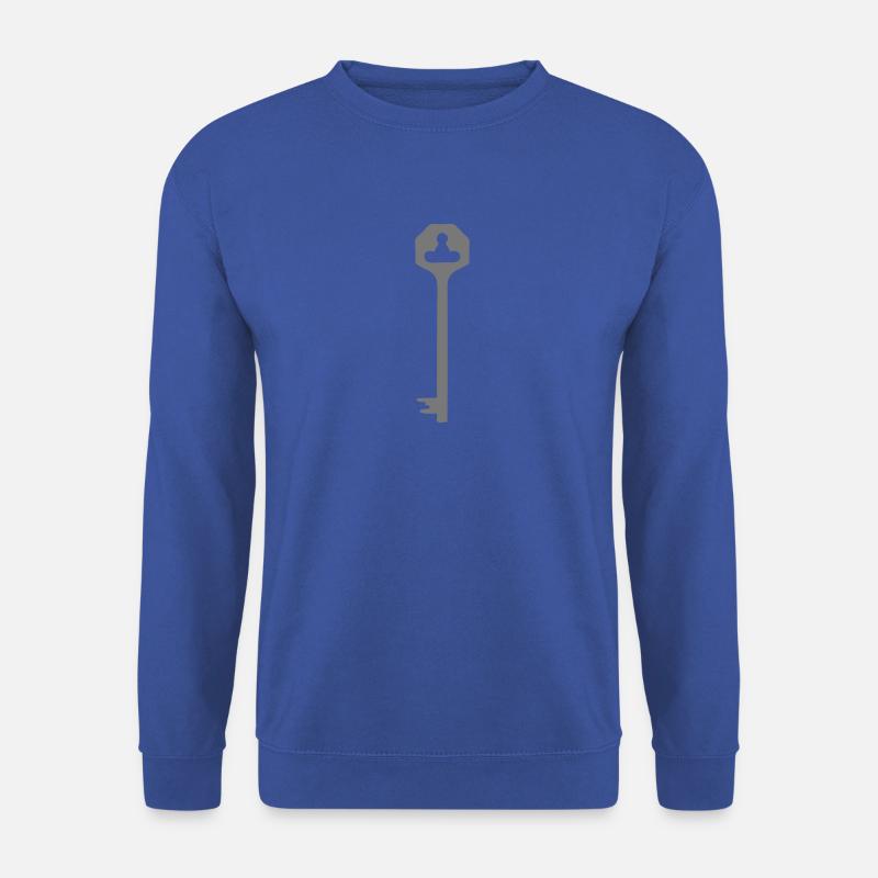 Schlüssel - Unisex Pullover - Royalblau