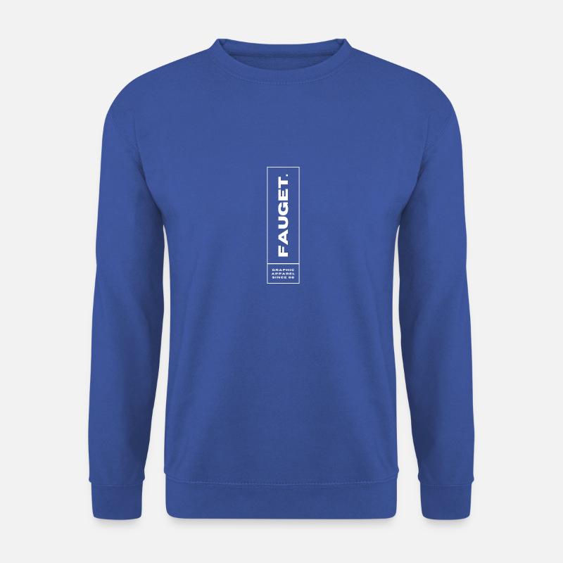 FAUGET. - Unisex Pullover - Royalblau