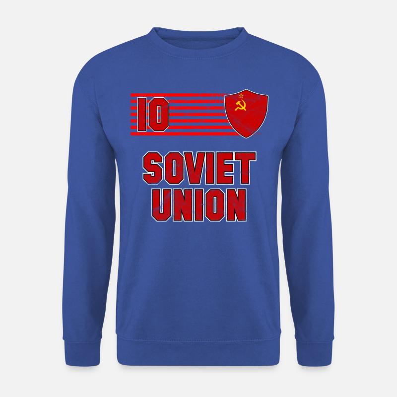 Sowjetunion Fußball Mannschaft - Unisex Pullover - Royalblau