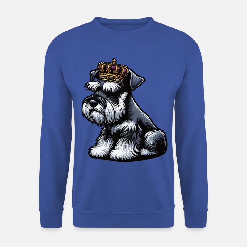 Schnauzer Riesenschnauzer Schnauzerbesitzer - Unisex Pullover - Royalblau