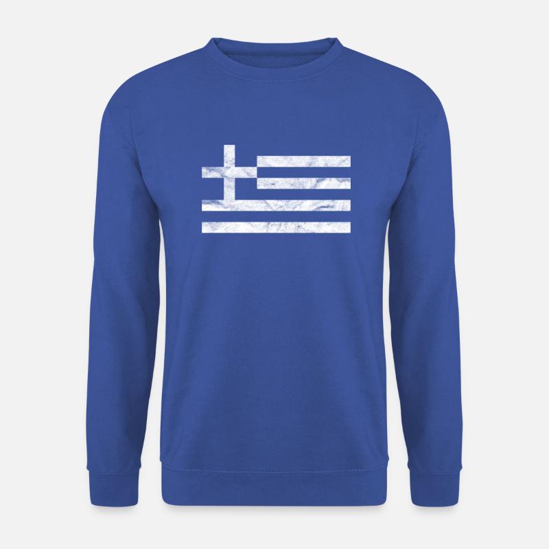 Grèce Drapeau vacances cadeau grec - Sweat-shirt Unisexe - bleu royal