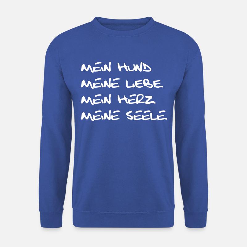Mein Hund - Unisex Pullover - Royalblau