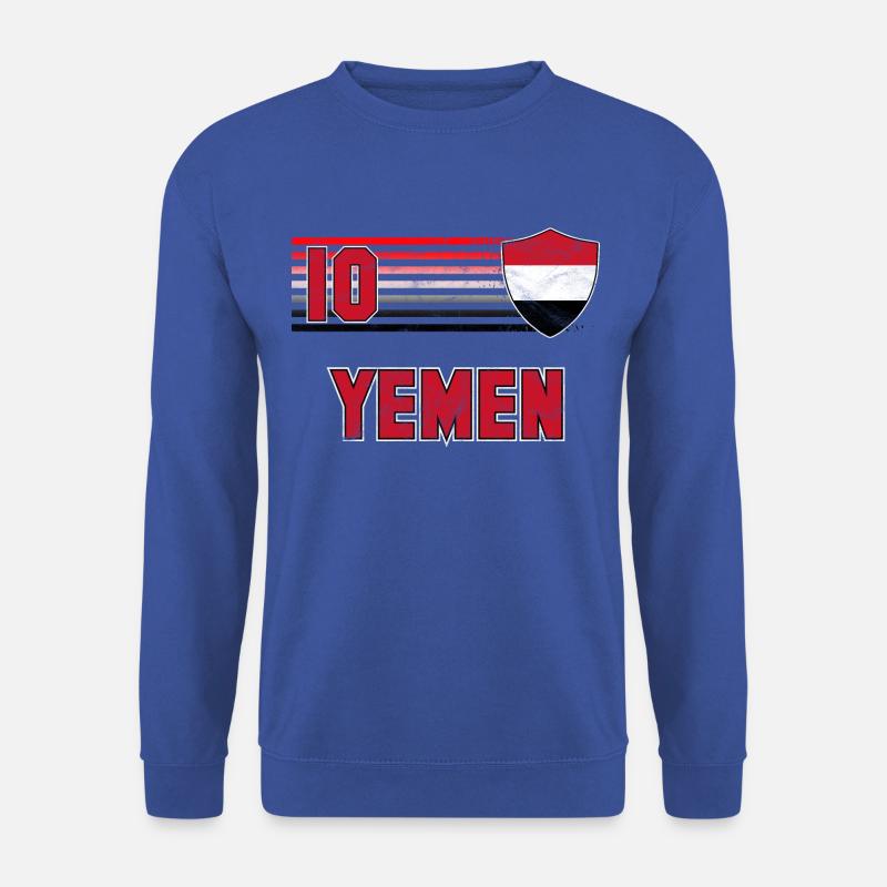 Jemen Fußball Mannschaft - Unisex Pullover - Royalblau