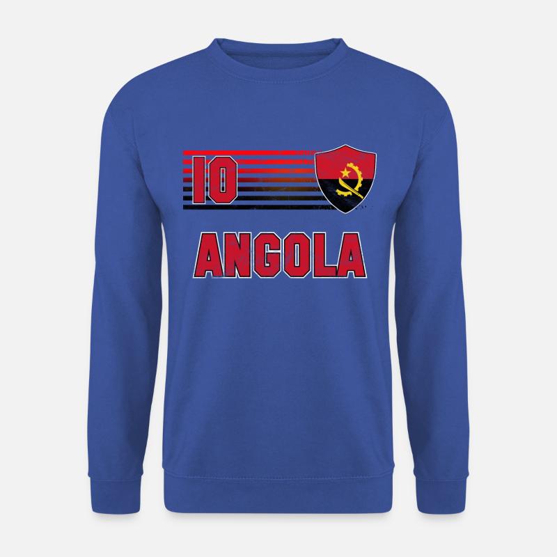 Angola Fußball Mannschaft - Unisex Pullover - Royalblau