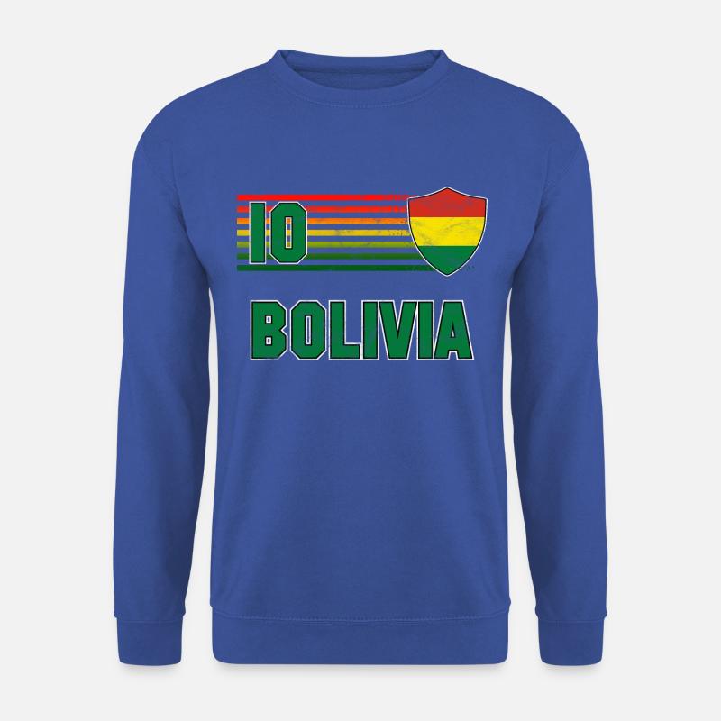 Bolivien Fußball Mannschaft - Unisex Pullover - Royalblau