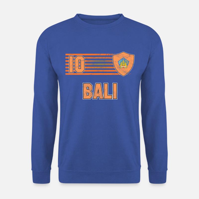 Bali Fußball Mannschaft - Unisex Pullover - Royalblau