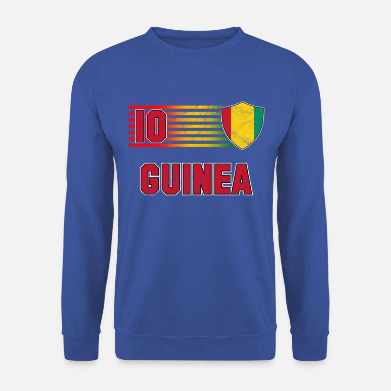 Guinea Fußball Mannschaft - Unisex Pullover - Royalblau