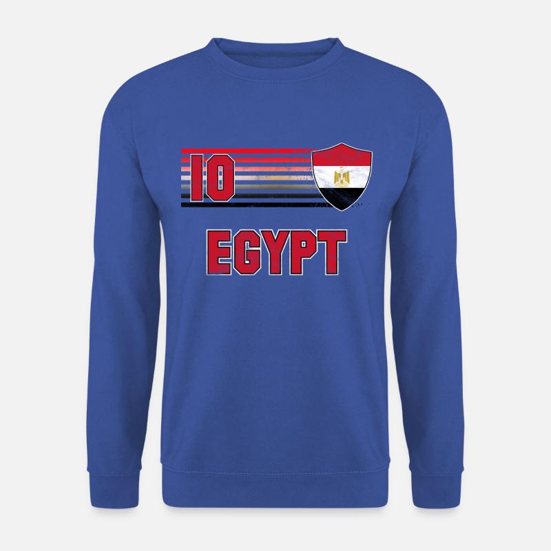 Ägypten Fußball Mannschaft - Unisex Pullover - Royalblau