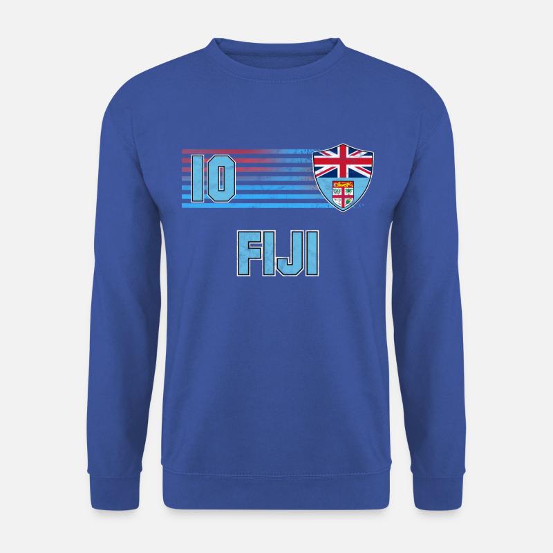 Fidschi Fußball Mannschaft - Unisex Pullover - Royalblau