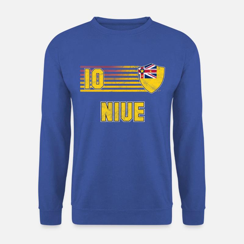 Niue Fußball Mannschaft - Unisex Pullover - Royalblau