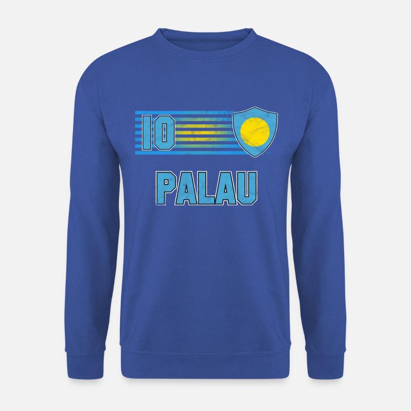 Palau Fußball Mannschaft - Unisex Pullover - Royalblau