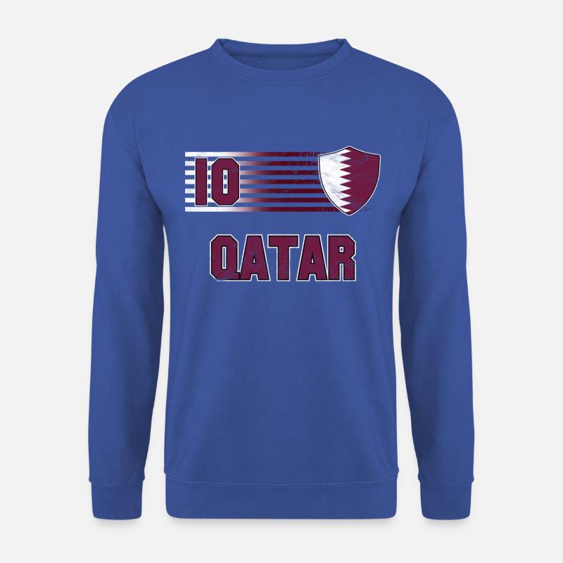 Katar Fußball Mannschaft - Unisex Pullover - Royalblau