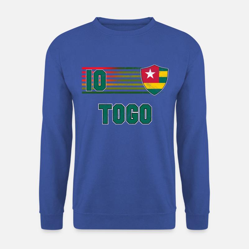 Togo Fußball Mannschaft - Unisex Pullover - Royalblau