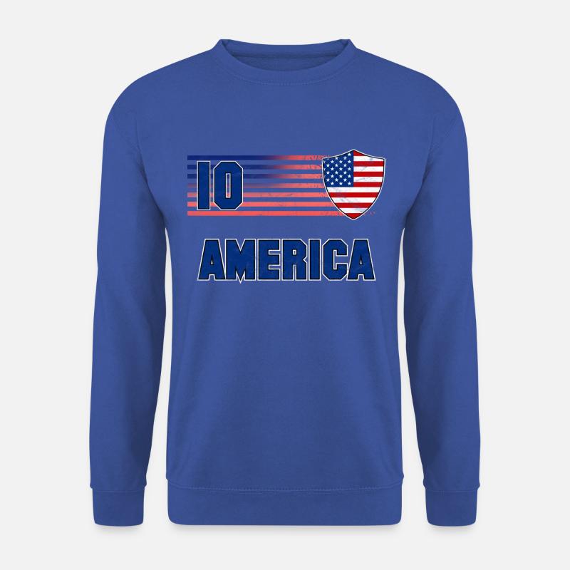 USA Fußball Mannschaft - Unisex Pullover - Royalblau