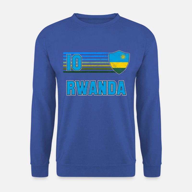 Ruanda Fußball Mannschaft - Unisex Pullover - Royalblau