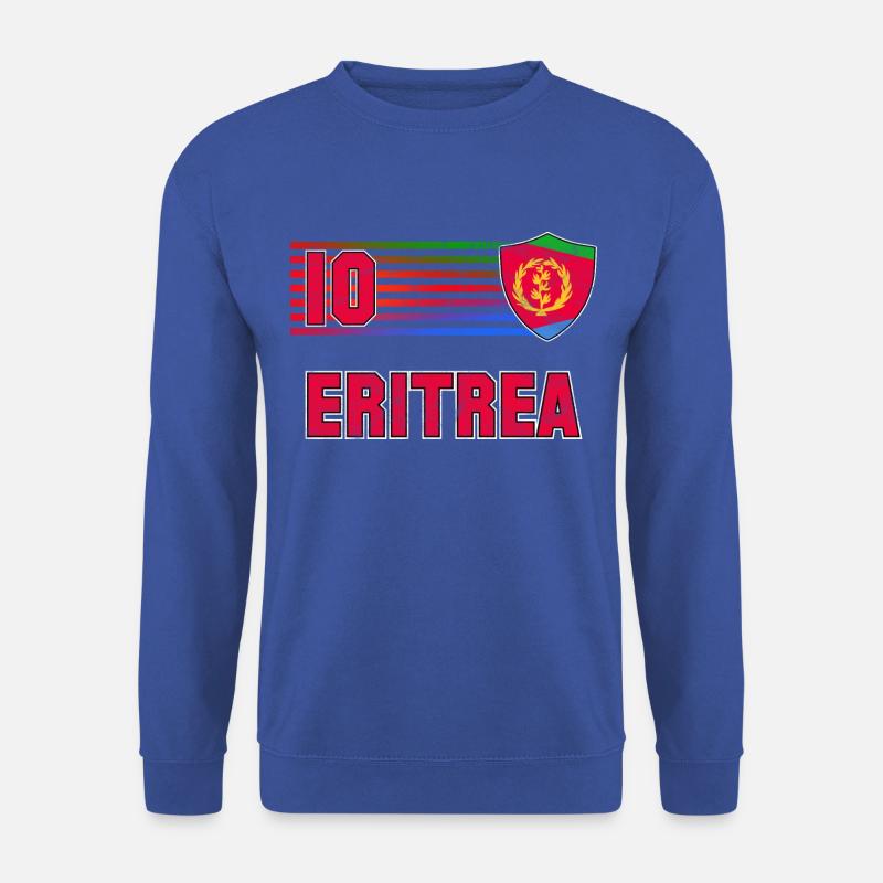 Eritrea Fußball Mannschaft - Unisex Pullover - Royalblau