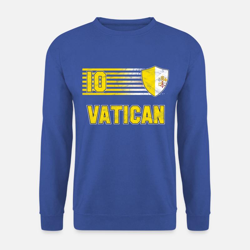 Vatikan Fußball Mannschaft - Unisex Pullover - Royalblau