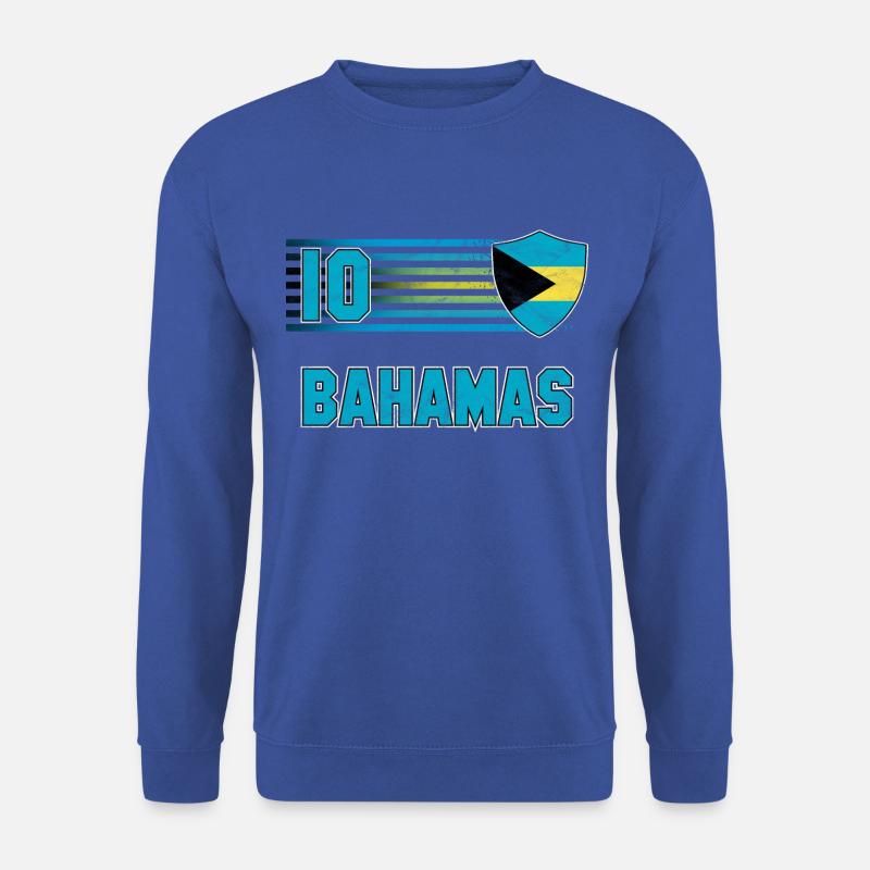 Bahamas Fußball Mannschaft - Unisex Pullover - Royalblau