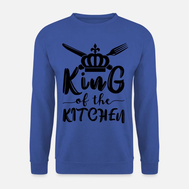 Koch Küchenchef Köche Küche Lustiger Spruch - Unisex Pullover - Royalblau