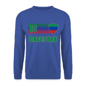 Équipe du Daghestan de football - Sweat-shirt Unisexe - bleu royal - Devant - Alina (178cm) & Michal (187cm)