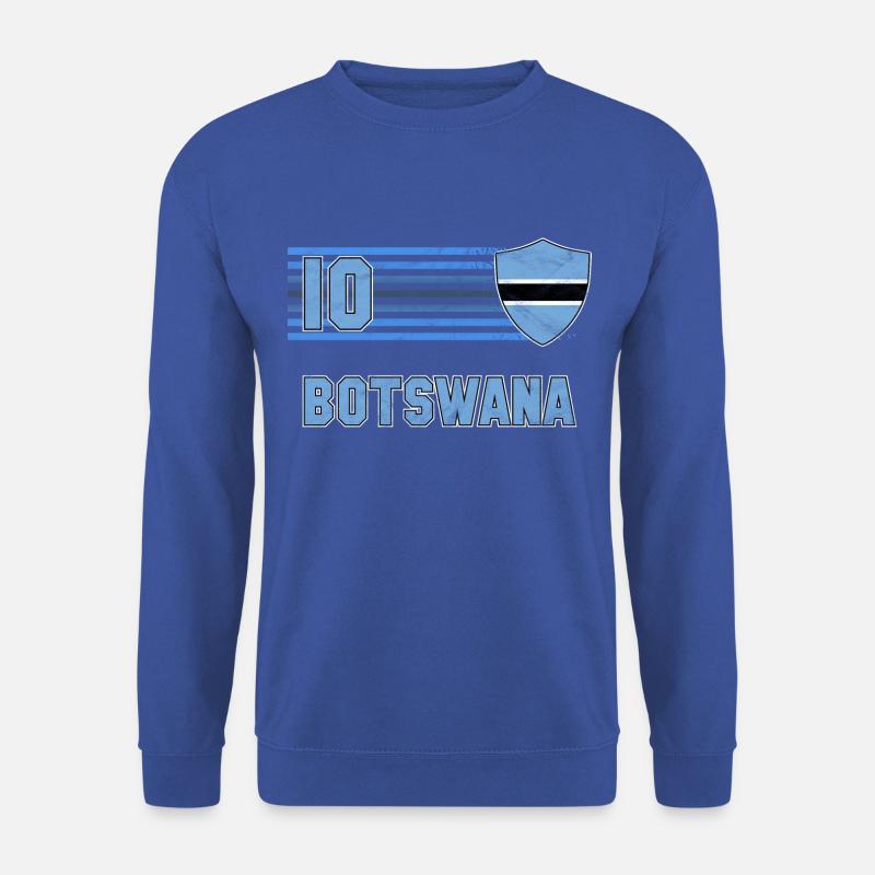 Botswana Fußball Mannschaft - Unisex Pullover - Royalblau