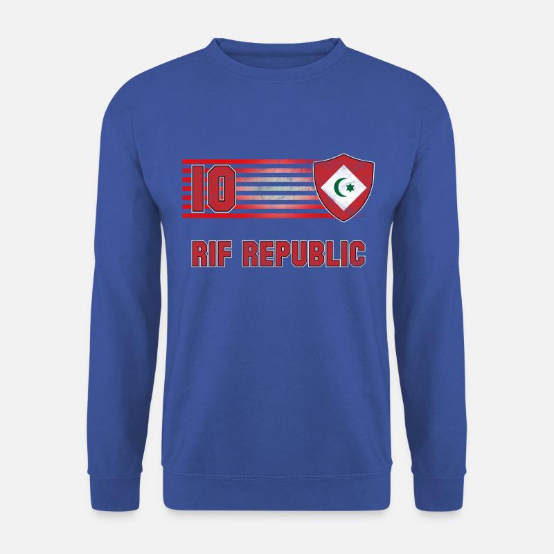 Rif-Republik Fußball Mannschaft - Unisex Pullover - Royalblau