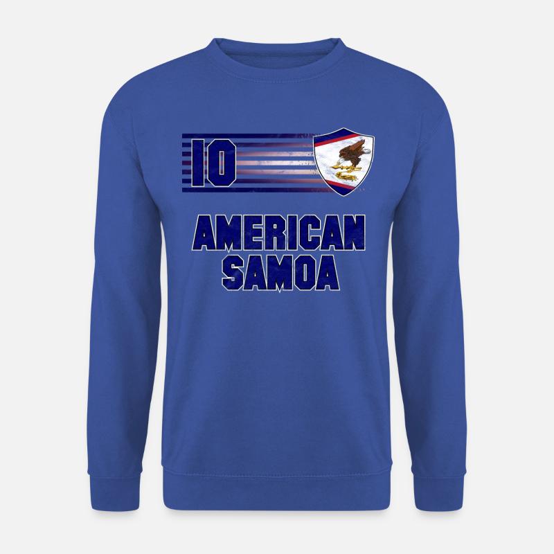 American Samoa Soccer Team - Unisex Sweatshirt - royal blue