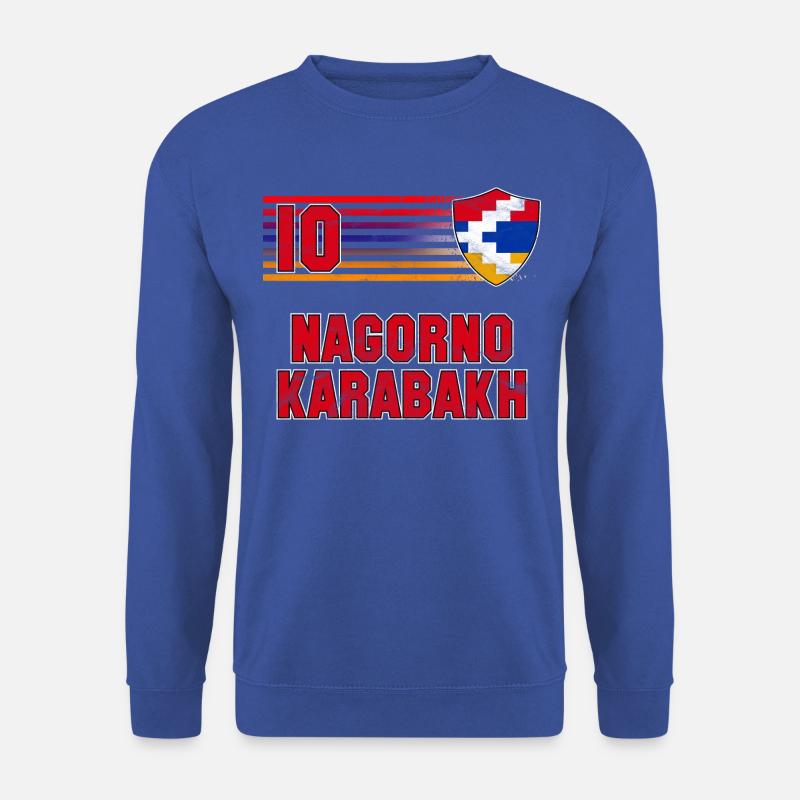 Bergkarabach Fußball Mannschaft - Unisex Pullover - Royalblau