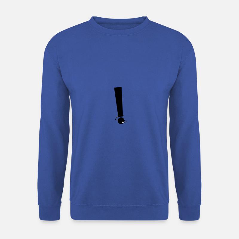 Funny Exclamation mark - Unisex Sweatshirt - royal blue