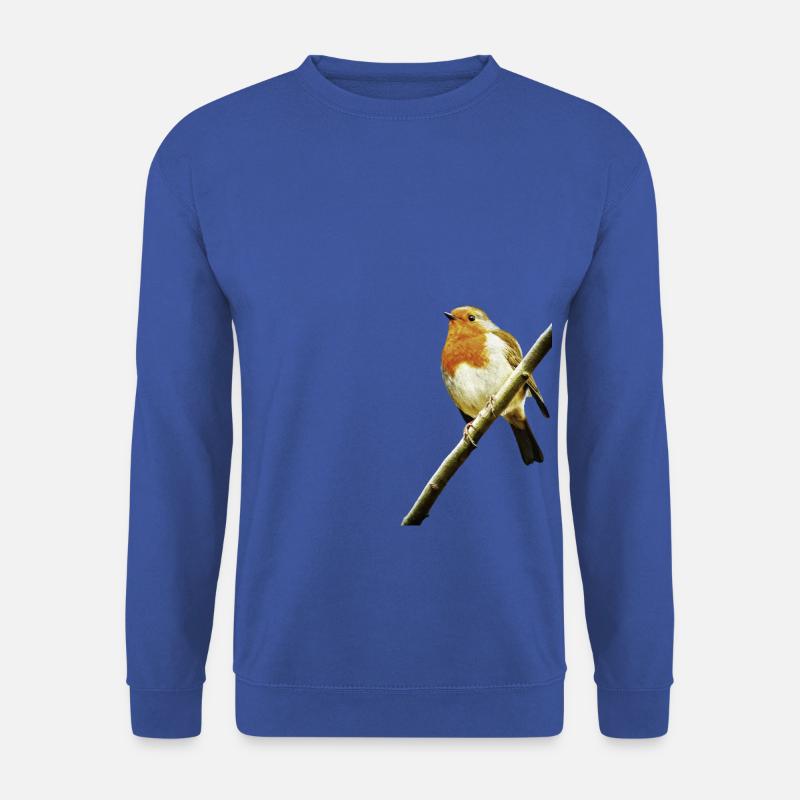 Rotkehlchen - Unisex Pullover - Royalblau