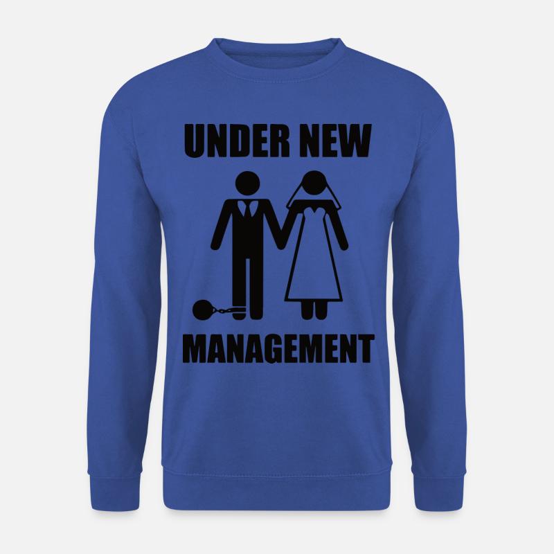 Hochzeit - Unisex Pullover - Royalblau