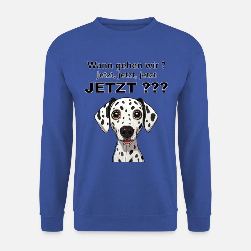 Dalmatiner - Unisex Pullover - Royalblau