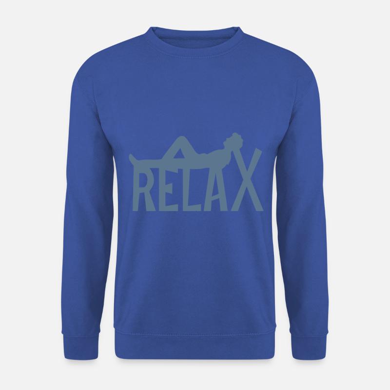 Entspannen Relax - Unisex Pullover - Royalblau