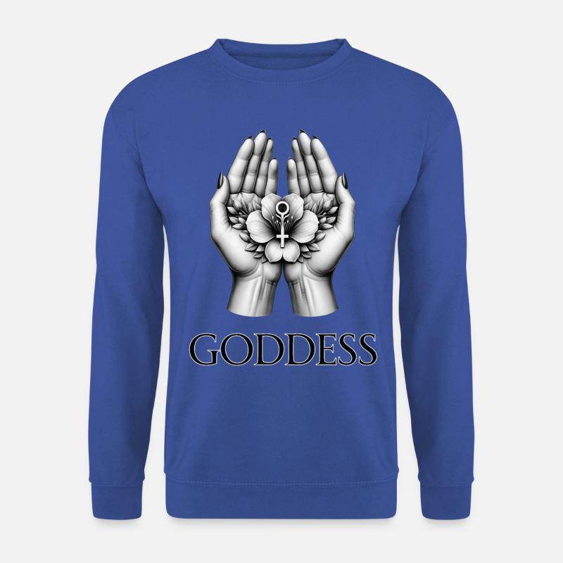 GODDESS (Untertitel) #012 - Unisex Pullover - Royalblau