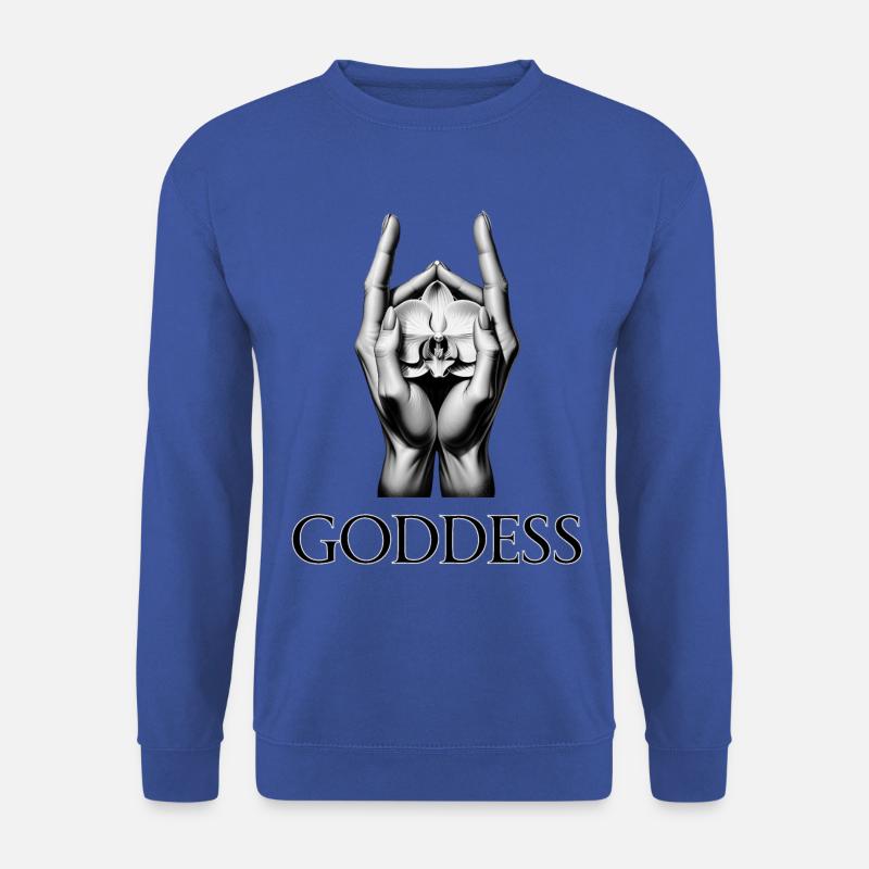 GODDESS (Untertitel) #054 - Unisex Pullover - Royalblau