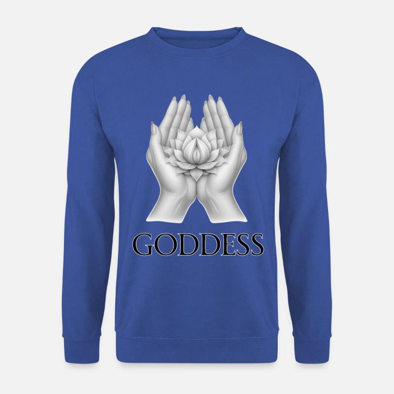 GÖTTIN (Untertitel) #065 - Unisex Pullover - Royalblau