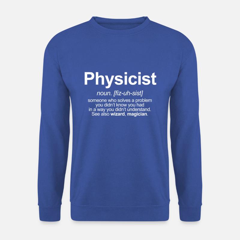 Physiker - Unisex Pullover - Royalblau