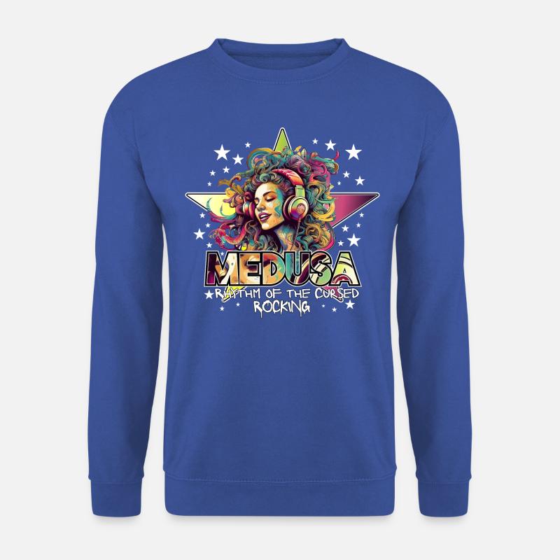 Medusa Rocking - Unisex Pullover - Royalblau